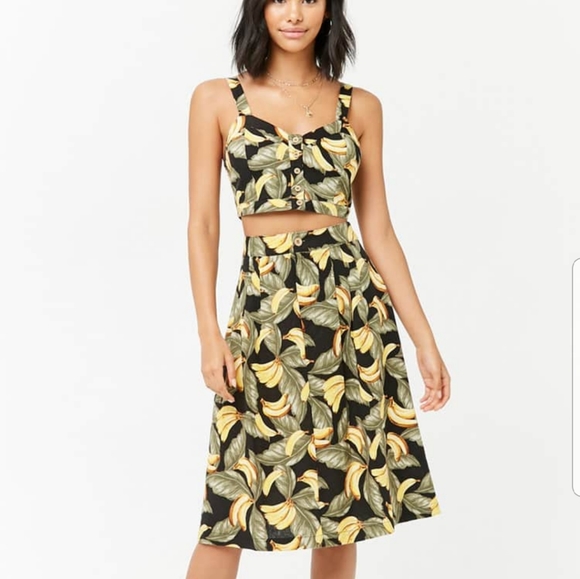 Forever 21 Other - Banana print set